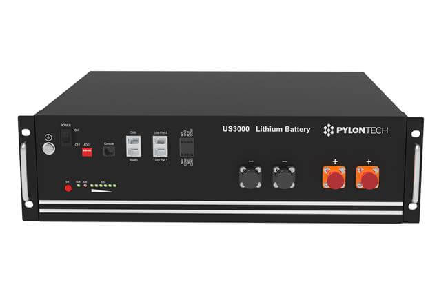 Pylontech US3000C lithium battery 3.5kWh 48V